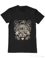 Tricou ADLER barbat The future Negru