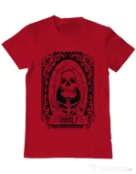Tricou ADLER barbat Unholy Rosu