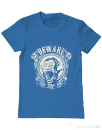 Tricou ADLER barbat Urban monkey Albastru azuriu