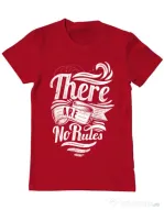 Tricou ADLER barbat There are no rules Rosu