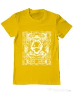 Tricou ADLER barbat Viking rage Galben