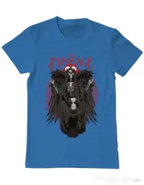 Tricou ADLER barbat The passage Albastru azuriu