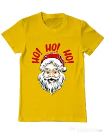 Tricou ADLER barbat Smile santa Galben