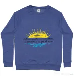 Bluza ADLER barbat Iubirea noastra Albastru melanj