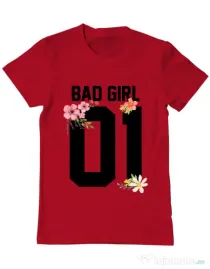 Tricou ADLER barbat Bad girl Rosu
