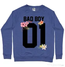 Bluza ADLER barbat Bad boy Albastru melanj