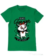 Tricou ADLER barbat Forever my always Verde mediu