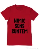Tricou ADLER barbat Nu are sens 1 Rosu