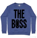Bluza ADLER barbat The boss Albastru melanj