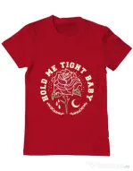 Tricou ADLER barbat Hold me tight Rosu