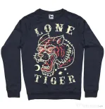 Bluza ADLER barbat Lone tiger Denim inchis