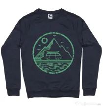 Bluza ADLER barbat Van Denim inchis