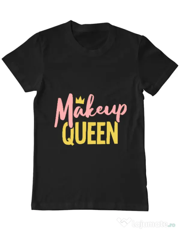 Tricou ADLER barbat Makeup queen Negru
