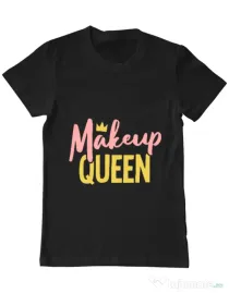 Tricou ADLER barbat Makeup queen Negru