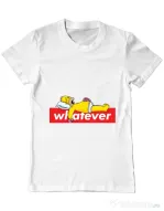 Tricou ADLER barbat Whatever Alb