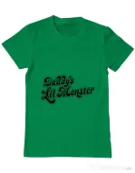 Tricou ADLER barbat Lil monster Verde mediu