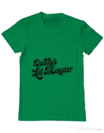 Tricou ADLER barbat Lil monster Verde mediu