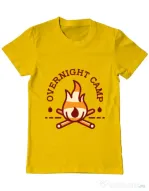 Tricou ADLER barbat Overnight camp Galben