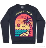 Bluza ADLER barbat Sunset trip Denim inchis