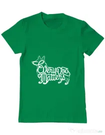 Tricou ADLER barbat Every dog matters Verde mediu