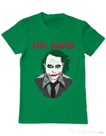 Tricou ADLER barbat The joker Verde mediu