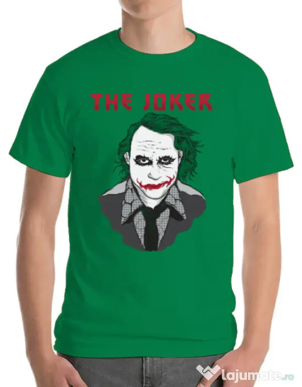 Tricou ADLER barbat The joker Verde mediu