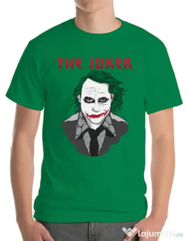 Tricou ADLER barbat The joker Verde mediu