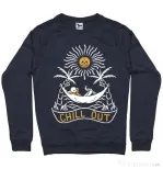 Bluza ADLER barbat Chill out Denim inchis