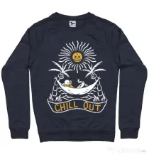 Bluza ADLER barbat Chill out Denim inchis