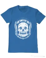 Tricou ADLER barbat El gringo Albastru azuriu