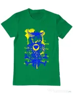 Tricou ADLER barbat Owl Verde mediu