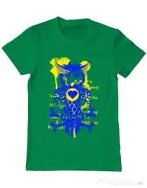 Tricou ADLER barbat Owl Verde mediu