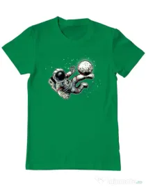 Tricou ADLER barbat Football kick Verde mediu