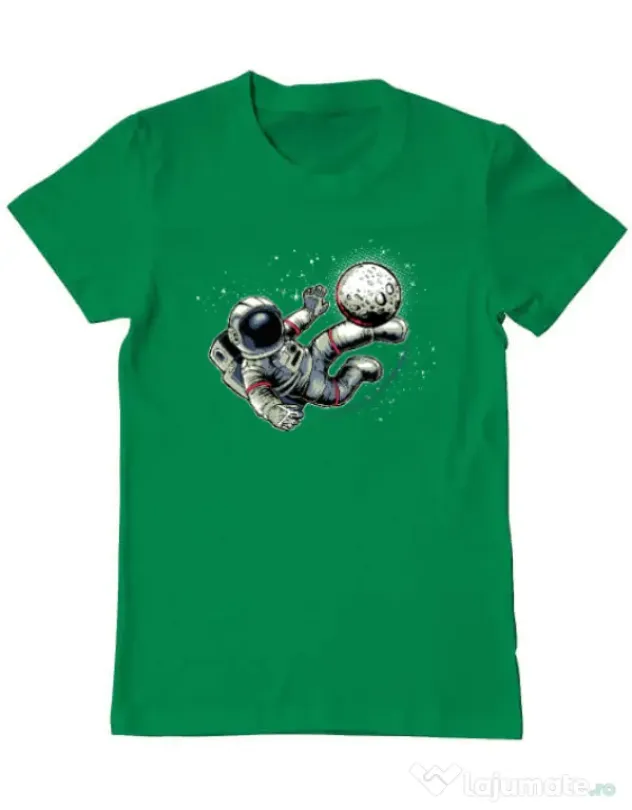 Tricou ADLER barbat Football kick Verde mediu