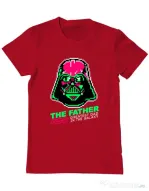 Tricou ADLER barbat Join the father Rosu