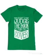 Tricou ADLER barbat Book cover Verde mediu