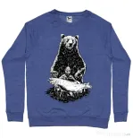 Bluza ADLER barbat Bearware Albastru melanj