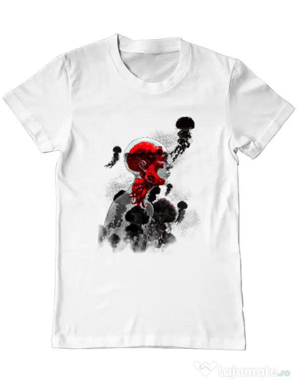 Tricou ADLER barbat Control Alb