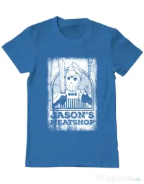 Tricou ADLER barbat Pleassed to meat you Albastru azuriu
