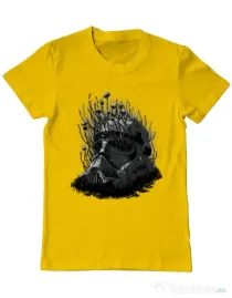 Tricou ADLER barbat Shroom trooper Galben