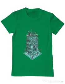 Tricou ADLER barbat Sound zone Verde mediu