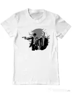 Tricou ADLER barbat Pulp killer Alb