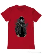 Tricou ADLER barbat Sky fighter Rosu