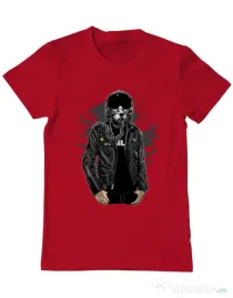Tricou ADLER barbat Sky fighter Rosu