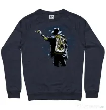 Bluza ADLER barbat Zombie pop Denim inchis