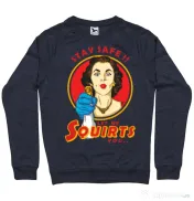 Bluza ADLER barbat Squirts Denim inchis 