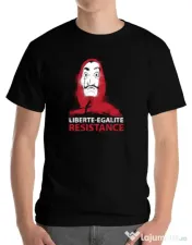Tricou ADLER barbat Symbol of resistance Negru