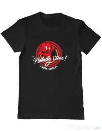 Tricou ADLER barbat Nobody cares Negru