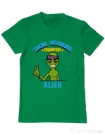 Tricou ADLER barbat Social distancing Verde mediu