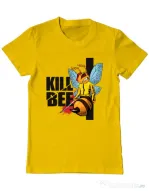 Tricou ADLER barbat Kill bee Galben